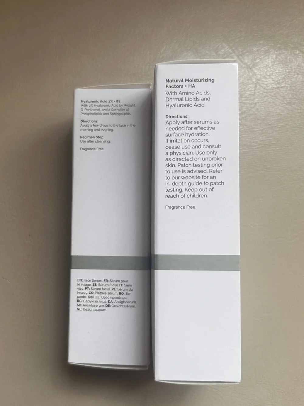 The Ordinary skincare duo #1